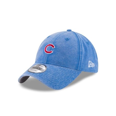 Blue Chicago Cubs Hat - New Era MLB Rugged Mini 9TWENTY Adjustable Caps USA2085149